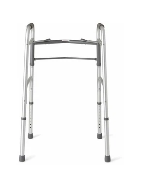 Andador dobrável Medline Deluxe dois botões - Imagem 1 de 2