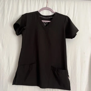 Blusa Médica Wonder Wink Mujer’s Hombre’s XXS Negra W123 - Imagen 1 de 6