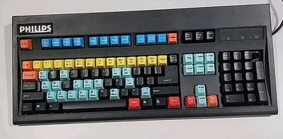 Philips Vintage Keyboard ☆missing One Key☆ - Image 1 of 4