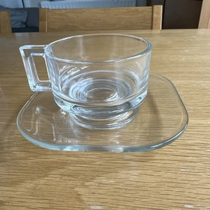 Fidenza vetraria ARNO coffee set. vintage italian glass coffee set original box - Picture 1 of 6