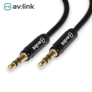 Gold Plated Stereo AUX 3.5mm Jack to 3.5mm Jack Audio Cable/0.5m/1.5m - Picture 1 of 5