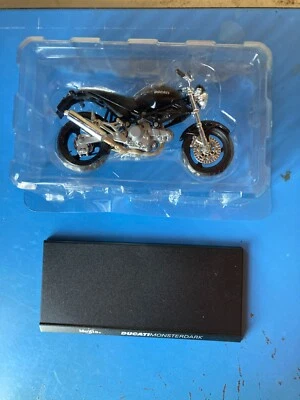 Bi-Weekly Moto Collection No.17 Supplement,1/18 Maisto DUCATI MONSTER DARK - Image 1 of 4