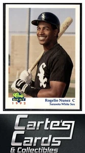 Rogelio Núñez 1992 Classic Best Sarasota White Sox #3 Chicago - Imagen 1 de 2