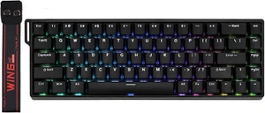 EPOMAKER AULA WIN68 HE WIRED MAGNETIC SWITCH KEYBOARD, BLACK - Picture 1 of 6