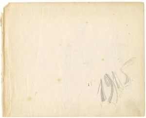 2 páginas unidas del álbum de figuras militares de artistas rusos del Reino Unido 1914-1915 - Imagen 1 de 3