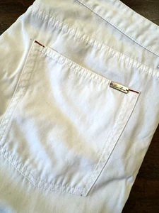 Su Plano, pantalones de mezcla de lino y algodón Color Blanco Talla W38 - Imagen 1 de 16