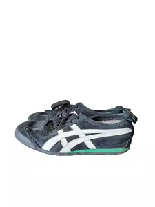 Onitsuka Tiger México 66 Zapatos Mujer Talla 7 Negro Blanco HL474 Tenis Informales - Imagen 1 de 14