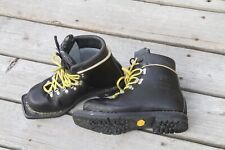 Asolo Summit Telemark 3 Pin 75mm Leather Cross Country Double Boots M  7.5 US