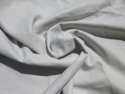 lambskin leather hide XL Bone White glove soft drapey Smooth Finish - Image 1 of 4