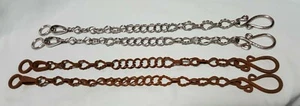 Rein Chains Prod. #BBR-14 - 14 pulgadas de largo, acero con pátina, acero inoxidable - Imagen 1 de 3