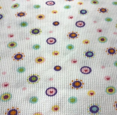 Manta térmica para bebé Koala Baby círculos corazones rosas púrpura 2013 Toys R Us 30x34 Foto 1 de 4