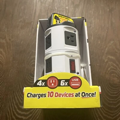 Bell and Howell 5V Spin Power Charging Dock - Black/White - Image 1 of 2
