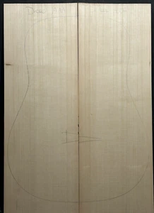 SALVAGED OLD GROWTH SITKA SPRUCE GUITAR TOP AAA DREAD ECO-FRIENDLY TONEWOOD - Picture 1 of 4