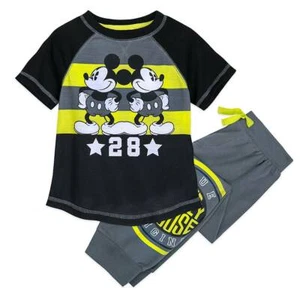 NWT Disney Store Mickey Mouse Boys Pajama Set 5/6,7/8,9/10 - Picture 1 of 1