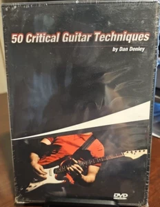 INSTRUCTIONAL DVDs-5 VOL- 50 CRITICAL GUITAR TECHNIQUES -W/ DAN DENLEY- New - Picture 1 of 2