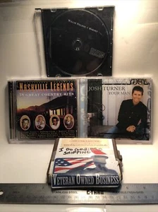 Music CD’s 3- Cd Box Set Country Legends Lot AA Josh Turner Willie Nelson - Picture 1 of 4
