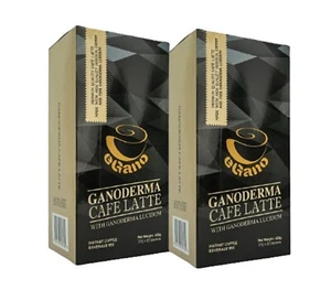 2 Boxes eGano Premium Ganoderma Cafe Latte W/ Ganoderma Lucidum (40 Sachets) - Picture 1 of 9