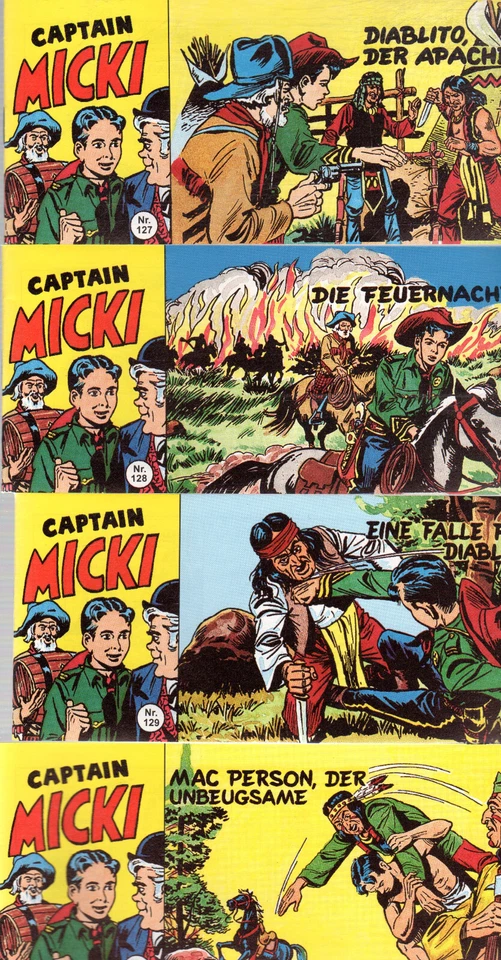 CAPTAIN MICKI - Norberrt Hethke Verlag - 5er-Pakete - PICCOLO -- NEU!!....SF