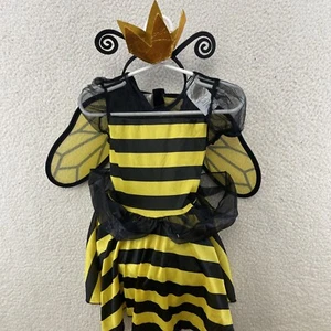 New Hyde and Eek Toddler SWEET BEE Costume Dress with Wings Headband Size 2T-3T - Picture 1 of 12