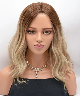 BALAYAGE BEAUTY Wig by RAQUEL WELCH, OM8/24 Ombre Wheat CLEARANCE Mono Prt +Lace - Image 1 of 4