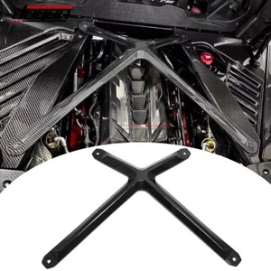 Barra de refuerzo de torre de puntal de motor de carbono para Corvette C8 cupé 2020-2025 Z51 Stingray - Imagen 1 de 12