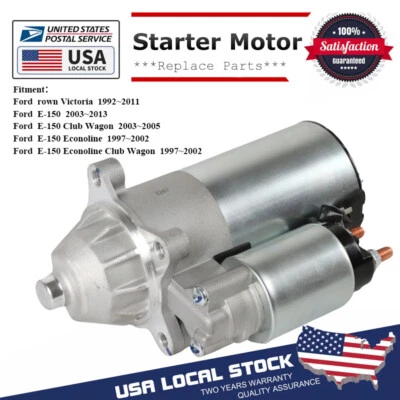 1* Starter for Ford E-150 E-250 E-250 E-350 E-550 Super Duty 4.6 5.4L 3267 USA Foto 1 de 4