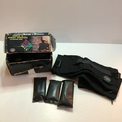 复古 Altus Attitude 脚踝和手腕重量可调节 2 - 10 磅。 一对 1995 美国 — 第 1/4 张图片