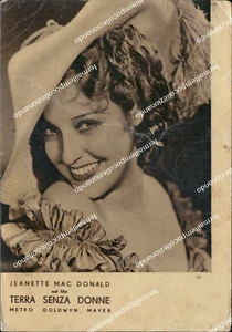 bi210 postcard janette mac donald actress actress 1937 - Picture 1 of 2