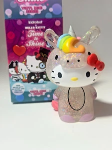 KIDROBOT 2020 TIME TO SHINE HELLO KITTY CHASE UNICORN SANRIO DESIGNER ART TOY - Picture 1 of 4
