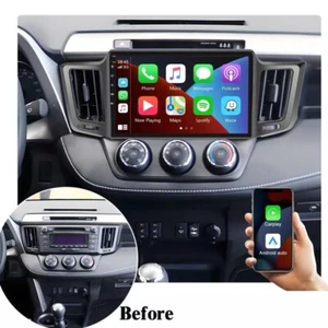 10.1" Android 13 CarPlay Car Stereo Radio GPS 2+32GB for 2013-2019 Toyota RAV4 - Picture 1 of 9