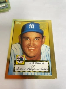 2001 Topps 1952 World Series Gold Allie Reynolds #67 - Picture 1 of 1