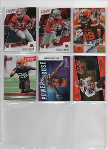  NFL AMERICAN FOOTBALL CLEVELAND BROWNS 6 KARTEN LOT - Bild 1 von 1