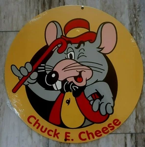Chuck E Cheese Sign -16"x16" Metal - Picture 1 of 1
