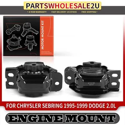 Soporte de motor delantero 2 piezas para Dodge Ram 2500 2003-2008 Ram 3500 2003-2007 Foto 1 de 4