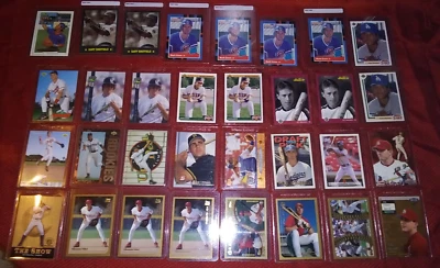 1990'S MLB STAR RC HOF LOT OF 32! HI-GRADE! W/P. MARTINEZ RC'S, C. JONES ++ - Image 1 of 4