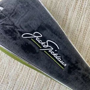 Jack Nicklaus Golf 1 Driver Club Head Cover Green Zipper Closure - Picture 1 of 7