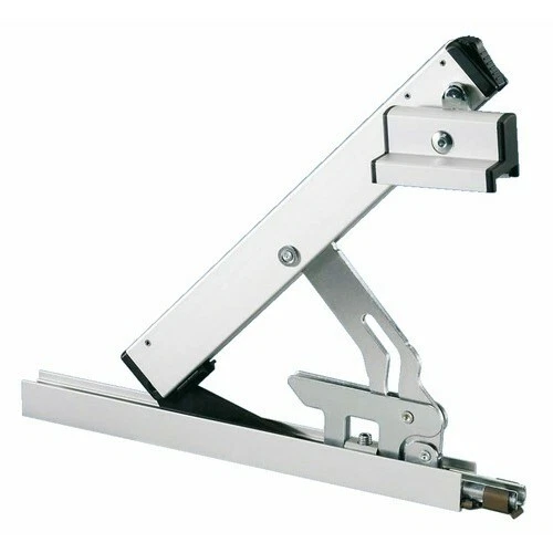 Boîte compas pour ferme-imposte à tringle OL 90 - argent GEZE - Photo 1/1