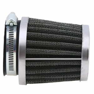 1x 50mm Motorcycle Air Filter Pod Cleaner Fits For Honda Yamaha Suzuki Kawasaki - Picture 1 of 12