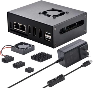 Orange Pi 5 plus Case with USB Type-C 5V 4A Power Supply Kit,Orange Pi 5 plus Me - Picture 1 of 9