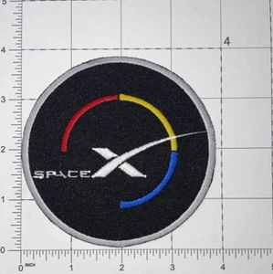 Gancho de parche con logotipo Spacex y reproducción para planchar nuevo A324 - Imagen 1 de 1