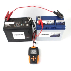 Probador de batería de coche 12V/24V dispositivo de diagnóstico digital de coche comprobador de batería dispositivo de prueba NUEVO - Imagen 1 de 11
