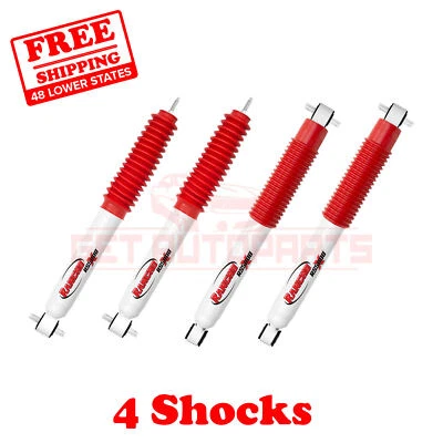 Kit of 4 Rancho 4-5" Front & Rear RS5000X shocks 97-06 for Jeep Wrangler 2WD - Imagem 1 de 4