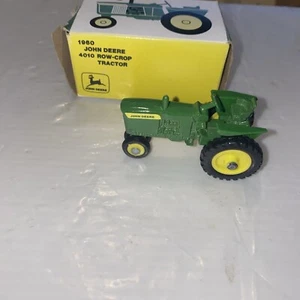 Ertl toy tractor die cast metal old John deere 1960 4010 row crop - Picture 1 of 8