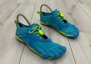 Vibram FiveFingers Bikila EVO Blue/Green Barefoot Running TRAINER UK 4 (EU 37) - Picture 1 of 8