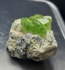 7.71grams Deep green Terminate peridot  gem quality specimen @ supat kohistan.