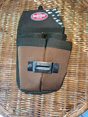 Bolsa de ferramentas Bucket Boss, bainha de ferramentas, verde, poliéster, 5 bolsos - Imagem 1 de 4