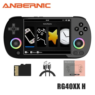 ANBERNIC RG40XX H Consola de Juegos Portátil Retro 3200mAh Conexión HDMI a TV Regalo