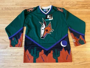Arizona Coyotes Vintage 90’s Kachina Starter Jersey NHL NWT Rare L/XL Deadstock - Picture 1 of 13