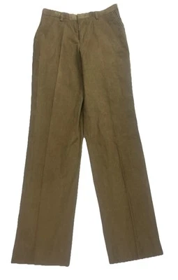 Pantalones de vestir B by Brooks Brothers Big Boys 12R ajuste clásico elástico pana arena Foto 1 de 4