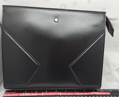 Precio de venta sugerido por el fabricante $962.50 - Montblanc Meisterstück Pochette 129900 - manchado Foto 1 de 4